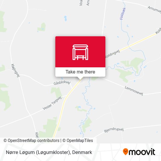 Nørre Løgum (Løgumkloster) map