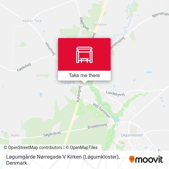Løgumgårde Nørregade V Kirken (Løgumkloster) map