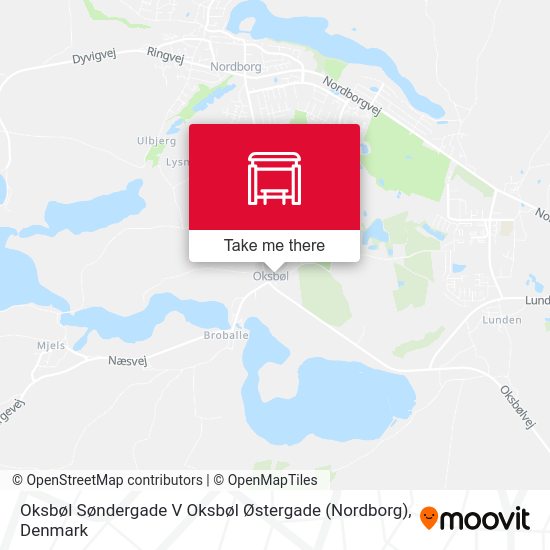 Oksbøl Søndergade V Oksbøl Østergade (Nordborg) map