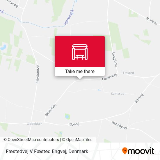 Fæstedvej V Fæsted Engvej map