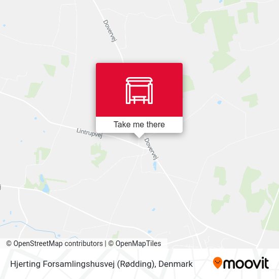 Hjerting Forsamlingshusvej (Rødding) map