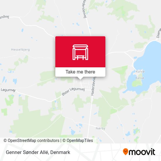 Genner Sønder Allé map