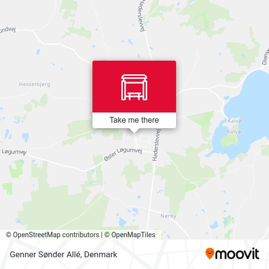 Genner Sønder Allé map