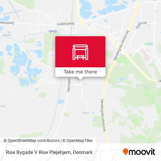Rise Bygade V Rise Plejehjem map