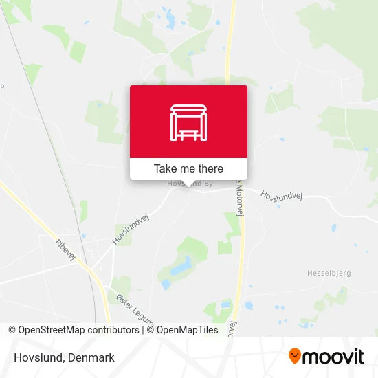 Hovslund map