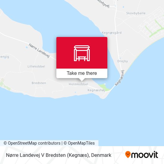 Nørre Landevej V Bredsten (Kegnæs) map