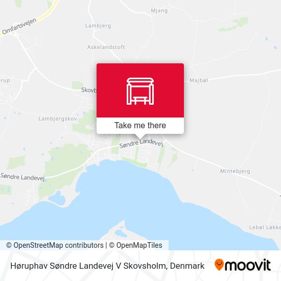 Høruphav Søndre Landevej V Skovsholm map