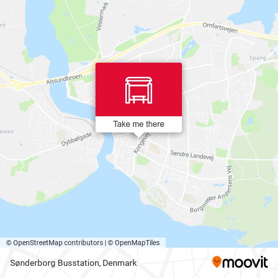 Sønderborg Busstation map