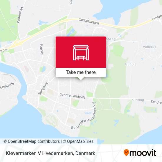 Kløvermarken V Hvedemarken map