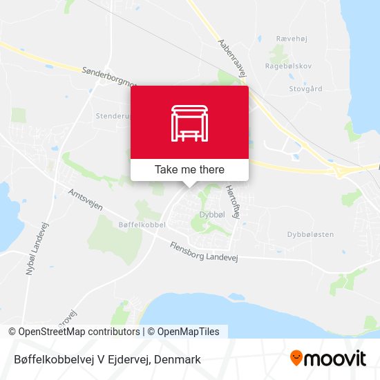 Bøffelkobbelvej V Ejdervej map
