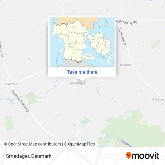 Smedager map