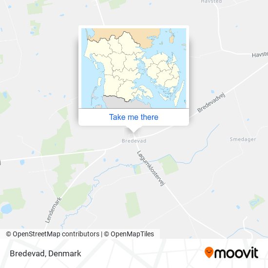 Bredevad map