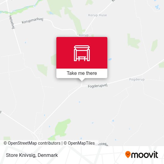 Store Knivsig map