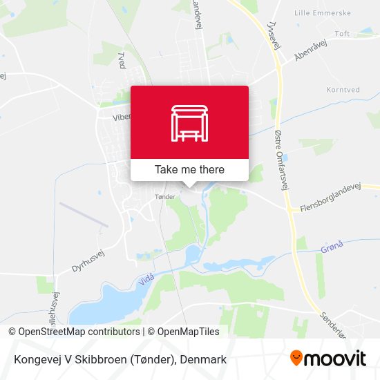 Kongevej V Skibbroen (Tønder) map
