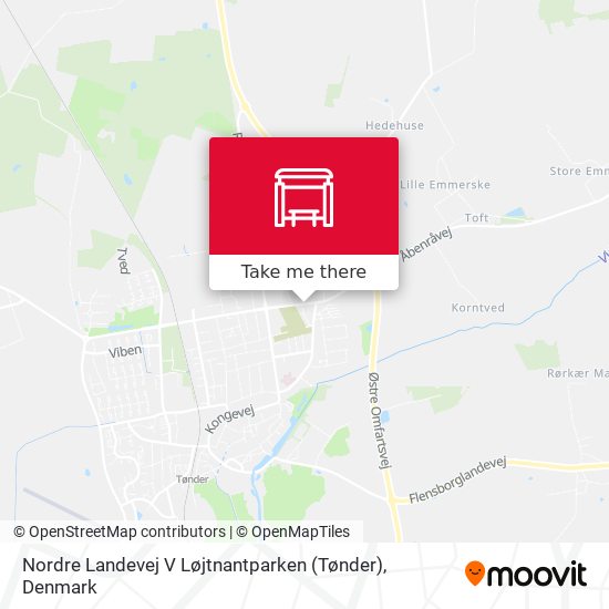 Nordre Landevej V Løjtnantparken (Tønder) map
