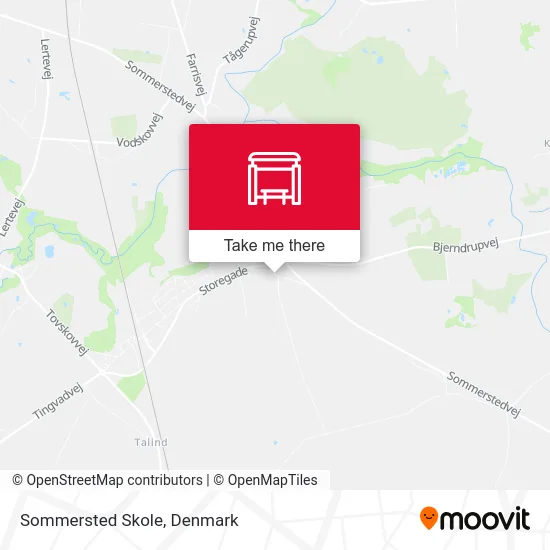 Sommersted Skole map