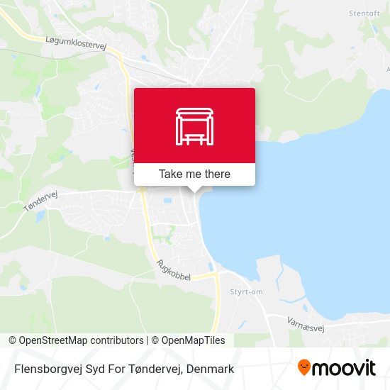 Flensborgvej Syd For Tøndervej map