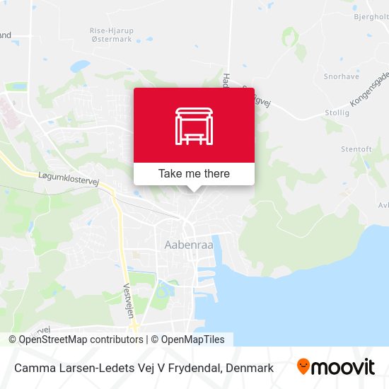 Camma Larsen-Ledets Vej V Frydendal map
