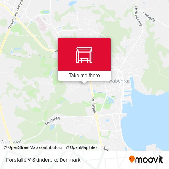 Forstallé V Skinderbro map