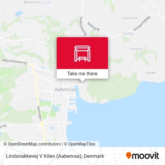 Lindsnakkevej V Kilen (Aabenraa) map