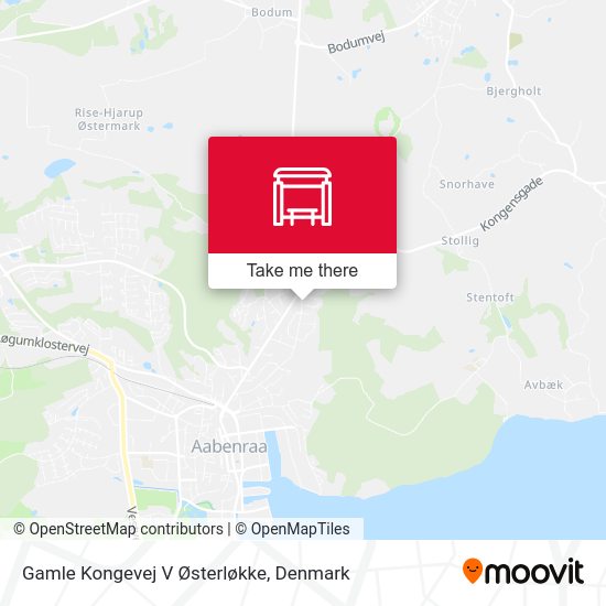 Gamle Kongevej V Østerløkke map