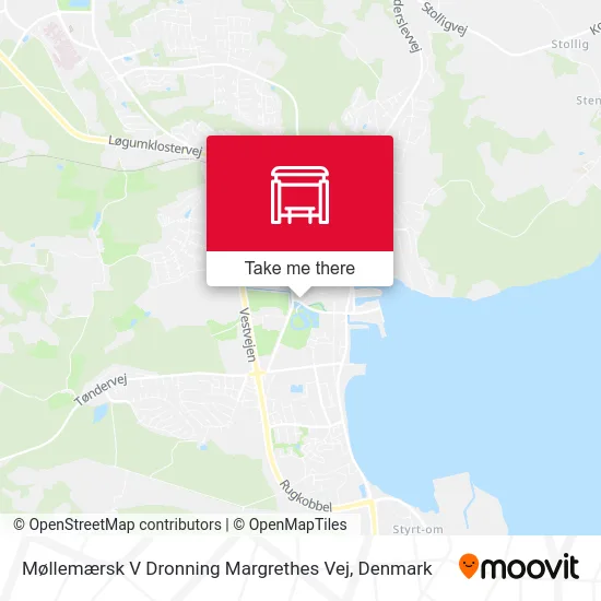 Møllemærsk V Dronning Margrethes Vej map