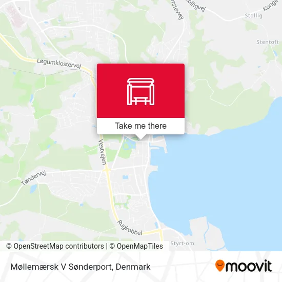 Møllemærsk V Sønderport map