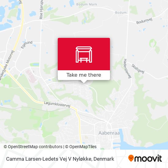 Camma Larsen-Ledets Vej V Nyløkke map