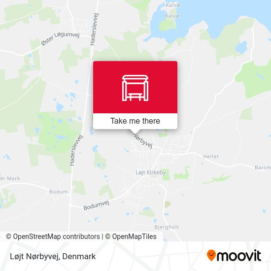 Løjt Nørbyvej map