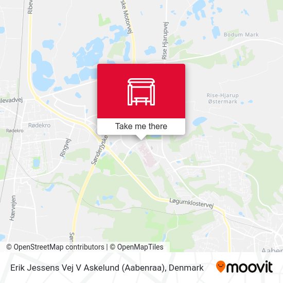 Erik Jessens Vej V Askelund (Aabenraa) map