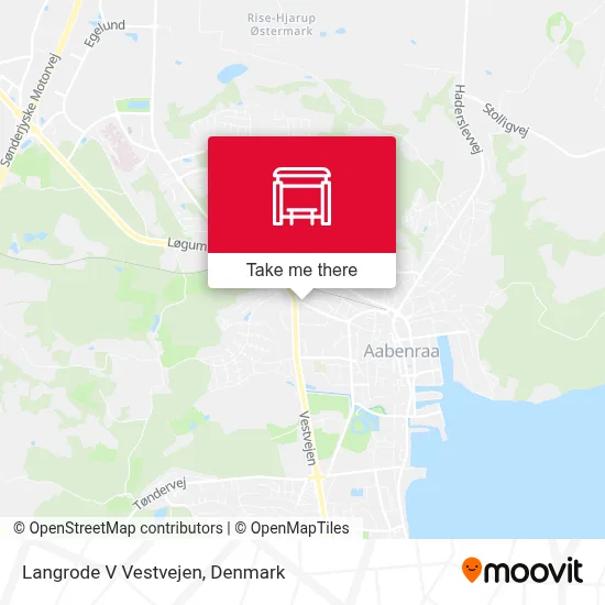 Langrode V Vestvejen map