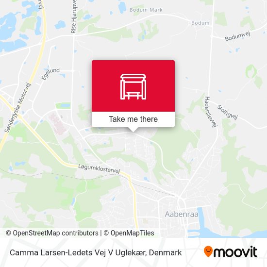 Camma Larsen-Ledets Vej V Uglekær map