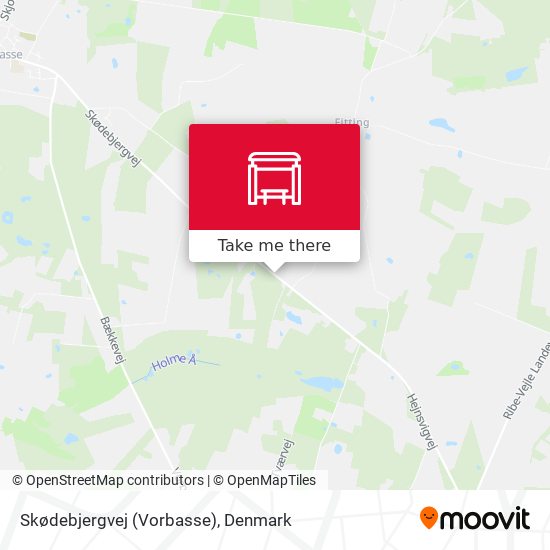 Skødebjergvej (Vorbasse) map