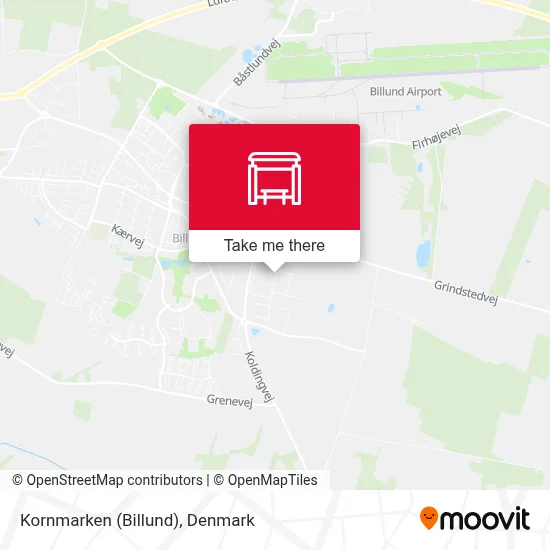 Kornmarken (Billund) map