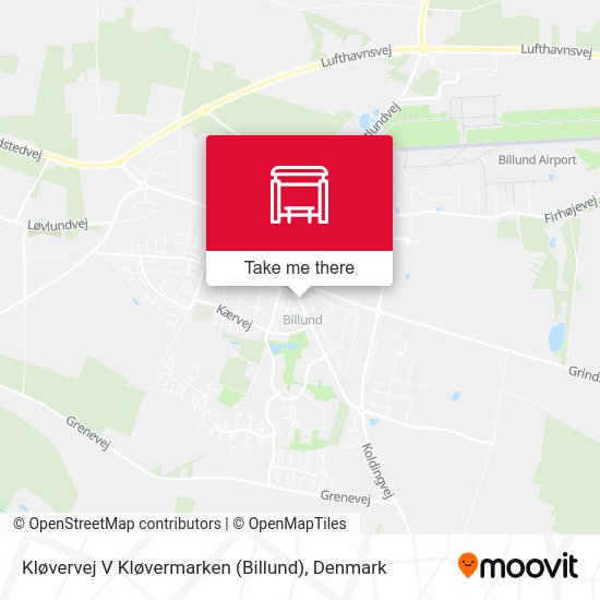 Kløvervej V Kløvermarken (Billund) map