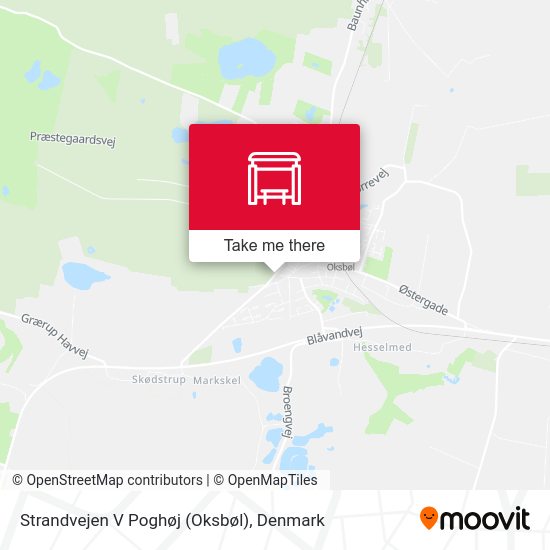 Strandvejen V Poghøj (Oksbøl) map