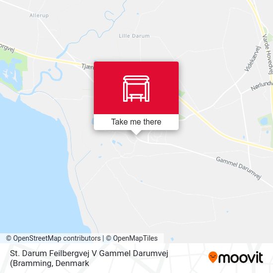 St. Darum Feilbergvej V Gammel Darumvej map
