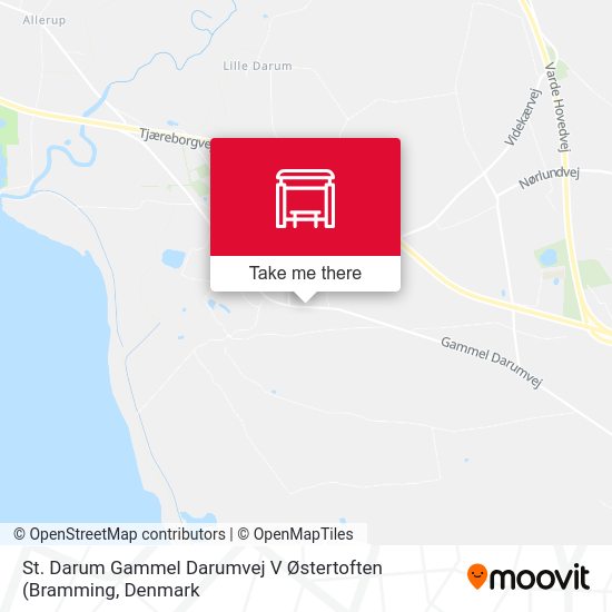 St. Darum Gammel Darumvej V Østertoften map