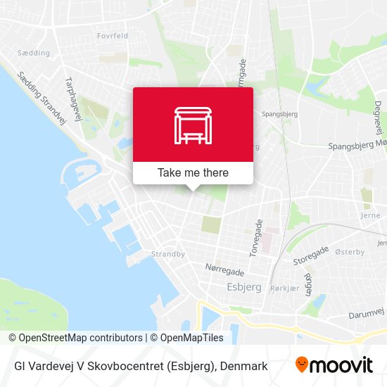 Gl Vardevej V Skovbocentret (Esbjerg) map