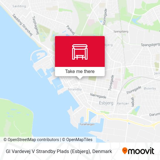 Gl Vardevej V Strandby Plads (Esbjerg) map