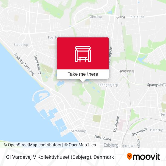 Gl Vardevej V Kollektivhuset (Esbjerg) map