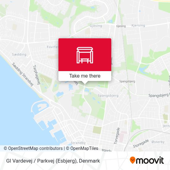 Gl Vardevej / Parkvej (Esbjerg) map