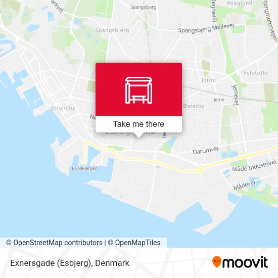 Exnersgade (Esbjerg) map