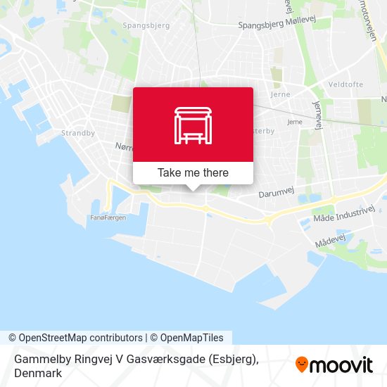 Gammelby Ringvej V Gasværksgade (Esbjerg) map