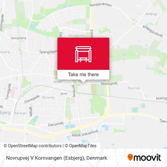Novrupvej V Kornvangen (Esbjerg) map