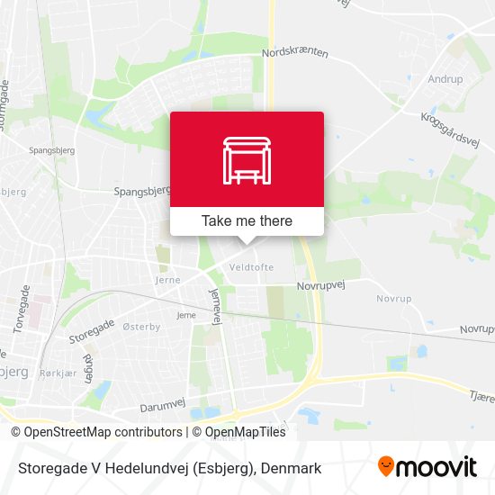 Storegade V Hedelundvej (Esbjerg) map