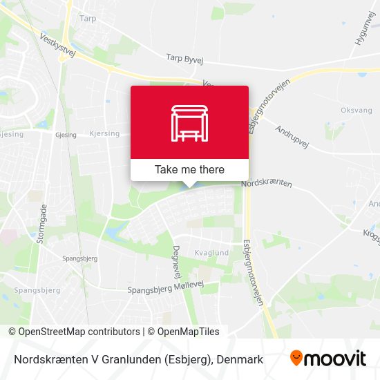 Nordskrænten V Granlunden (Esbjerg) map