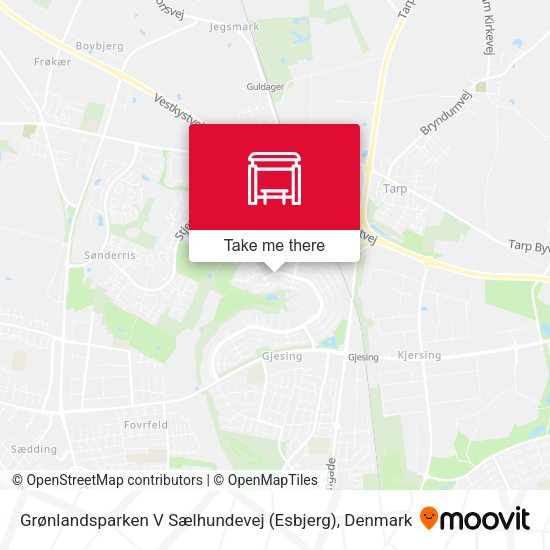 Grønlandsparken V Sælhundevej (Esbjerg) map