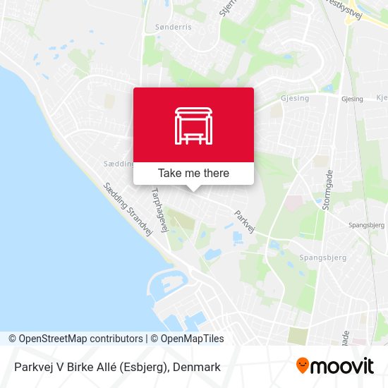 Parkvej V Birke Allé (Esbjerg) map
