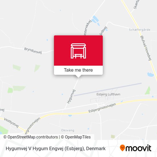 Hygumvej V Hygum Engvej (Esbjerg) map